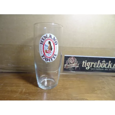 6 VERRES HINANO 25CL HT.13.50CM