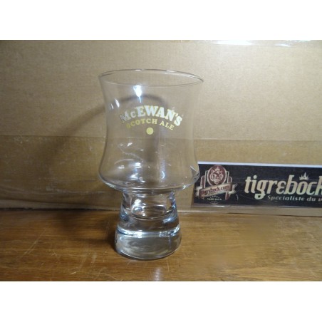 6 VERRES Mc EWAN'S 25CL HT 14CM