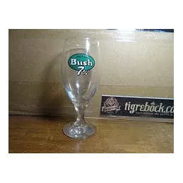 1 VERRE BUSH 7% 25CL HT 16.90CM