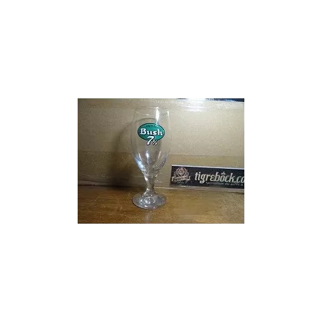 1 VERRE BUSH 7% 25CL HT 16.90CM