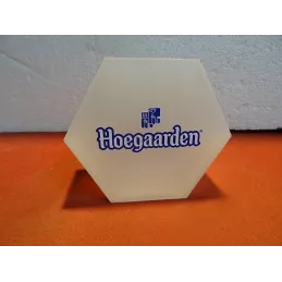 PORTE SOUS BOCK  HOEGAARDEN  EN RESINE  12CM X6CM X10.50CM