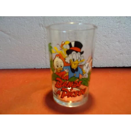 VERRE MOUTARDE  LA BANDE A PICSOU