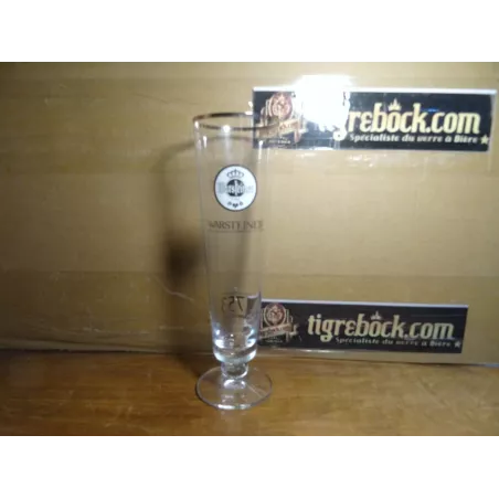 1 VERRE WARSTEINER  25CL HT.21.80CM