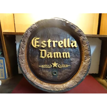 FOND DE TONNEAU ESTRELLA DAMM DIAMETRE 45CM