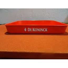 PLATEAU DE KONINCK 25CM X19CM REBORD 3.50CM