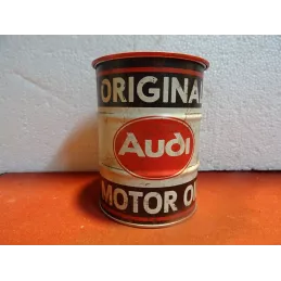 TIRELIRE  BIDON  AUDI  MOTOR OIL HT.11.70CM