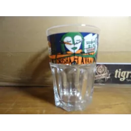 6 VERRES HA COLLECTOR  30CL HT 12.10CM