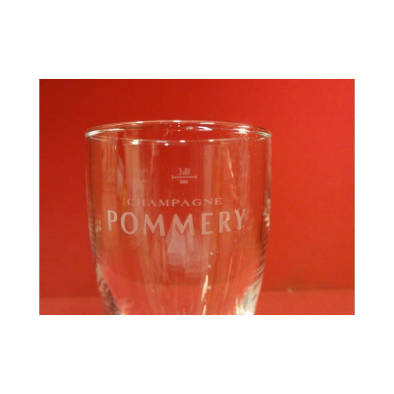 6 FLUTES CHAMPAGNE POMMERY 10CL