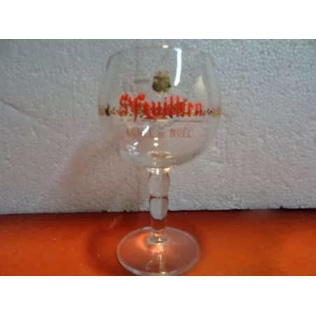 1 VERRE SAINT FEUILLIEN CUVEE DE NOEL  15CL HT 14CM