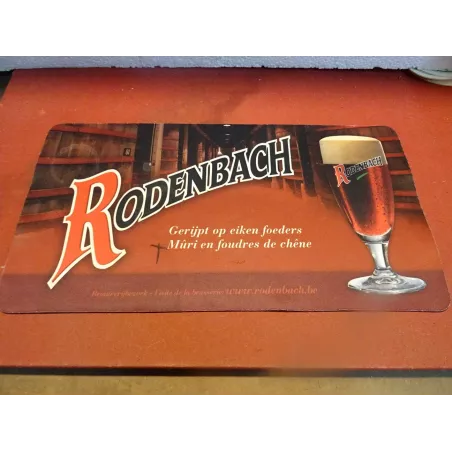 1 TAPIS RODENBACH  EN MOUSSE 40CM X21.50CM