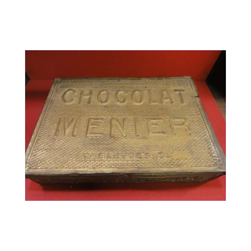 1 BOITE CHOCOLAT MENIER EN TOLE