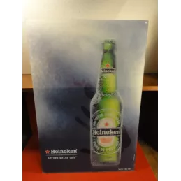 1 PLAQUE HEINEKEN EN PLEXI GLASS