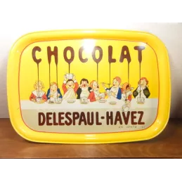 1 PLATEAU CHOCOLAT DELESPAUL-HAVEZ