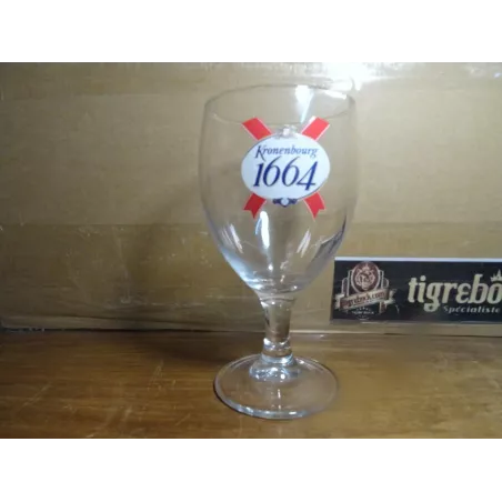 1 VERRE KRONENBOURG 25CL EXPORT  ANNEE 2007