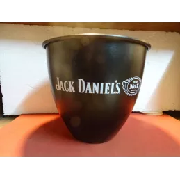 SEAU JACK DANIEL'S EN TOLE  HT 24CM DIAMETRE 25CM
