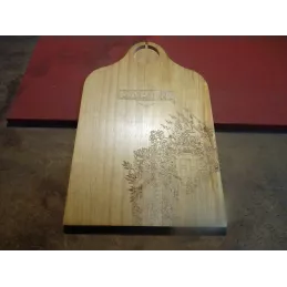 PLANCHE  A DECOUPER  MARTINI EN BOIS  36CM X24CM