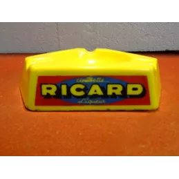 CENDRIER RICARD ANISETTE LIQUEUR  ECRITURE JAUNE