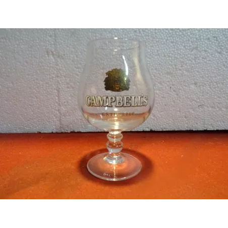 1 VERRE CAMPBELL'S 15CL HT.12CM