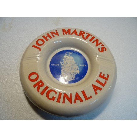 CENDRIER  JOHN MARTIN'S  DIAMETRE 22CM
