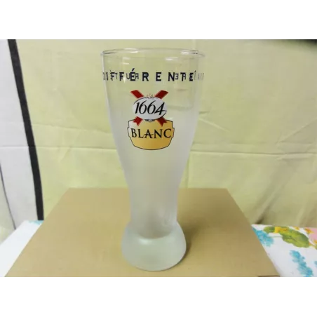 1 VERRE 1664 BLANC 25CL 