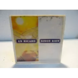 PORTE SOUS BOCK RICARD  9.50CM X9.50CM X5.30CM
