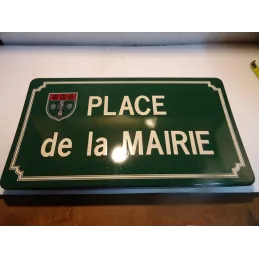 PLAQUE EMAILLEE  PLACE DE...