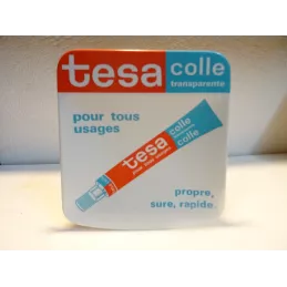 RAMASSE-MONNAIE  TESA COLLE TRANPARENTE  19CM X18CM