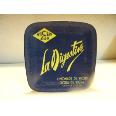 RAMASSE-MONNAIE  LIMONADE  DE VICHY LUX LA DIGESTIVE ( BLEU)