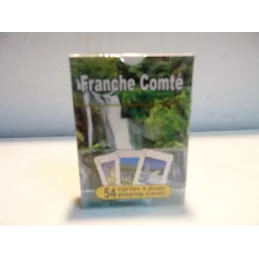 1 JEU DE 54 CARTES  FRANCHE COMTE