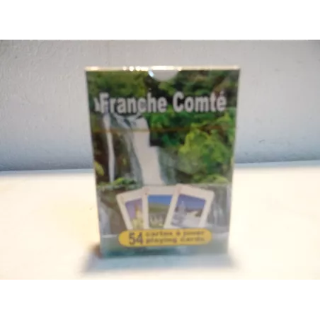 1 JEU DE 54 CARTES  FRANCHE COMTE