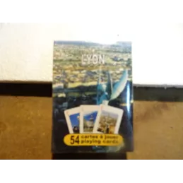 1 JEU DE 54 CARTES  LYON