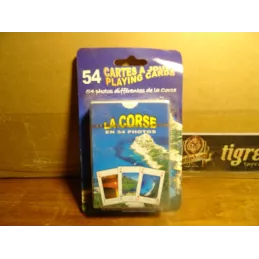 1 JEU DE 54 CARTES LA CORSE