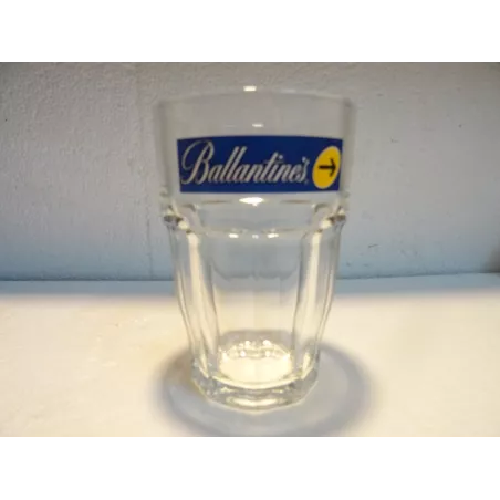 VERRE BALLANTINES  40/45CL HT 13CM