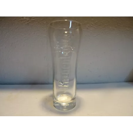 1VERRE KRONENBOURG  EMBOSSE 50CL HT 21CM