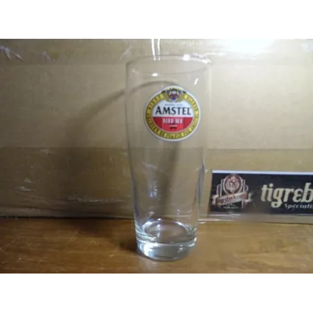 1 VERRE  AMSTEL 40CL HT.16.50CM