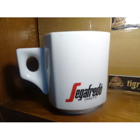 SUCRIER  TASSE SEGAFREDO HT 18CM  16CM X15CM