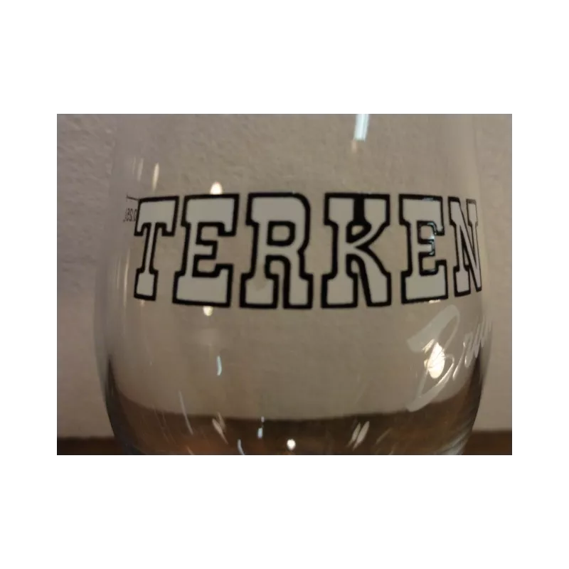 1 VERRE TERKEN BRUNE  25 CL 