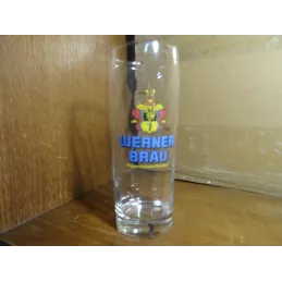 1 VERRE  WERNER BRAU 25CL...