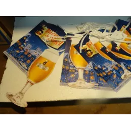 BANDEROLLE  FISCHER  BIERE DE NOEL