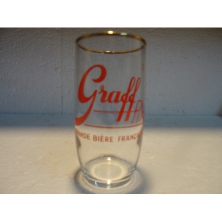 1 VERRE GRAFF  PILS 25CL HT.12CM