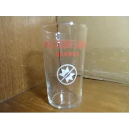 1 VERRE BRASSERIE  GRAFF  RENNES 25CL HT 11.50CM