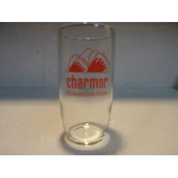 1 VERRE  CHARMOR  A L'EAU PURE DES VOSGES  20CL HT.11.50CM