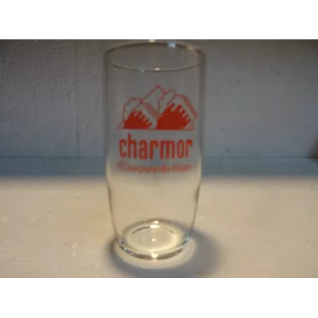 1 VERRE  CHARMOR  A L'EAU PURE DES VOSGES  20CL HT.11.50CM