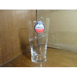 1 VERRE AMSTEL  EXPORT 20CL HT 13CM
