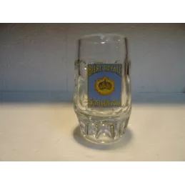 1 CHOPE  BIERE ROYALE  SCHLOFBRAU 30CL ENVIRON DEPOLIE HT 9.90CM
