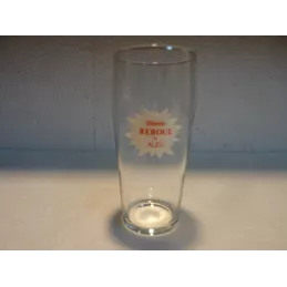 1 VERRE BIERES  REBOUL 25CL   HT 13.50CM