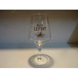1 VERRE BRASSERIE  LEFORT 33CL HT 20.50CM