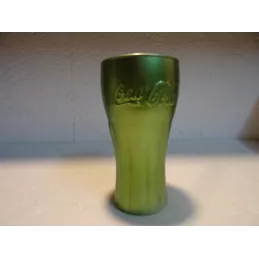 1 VERRE COCA-COLA  VERT  HT 14.50CM
