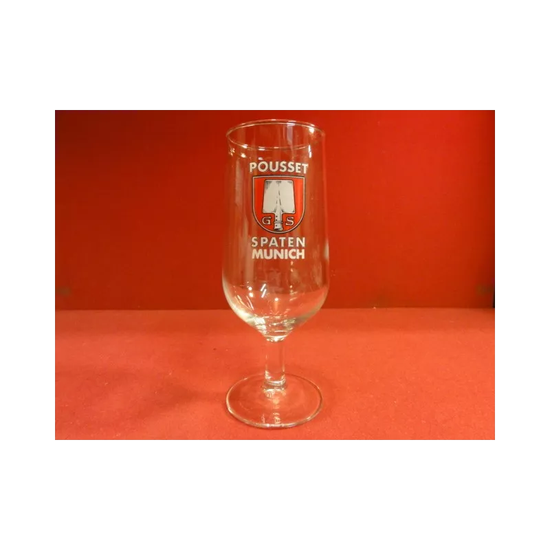 1 VERRE SPATEN MUNICH  25CL