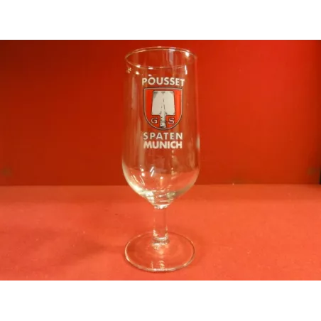 1 VERRE SPATEN MUNICH POUSSET   25CL